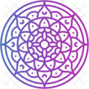 Mandala Flower Cultures Icon