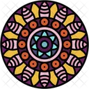 Mandala Flower Cultures Icon