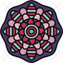 Mandala Flower Cultures Icon