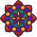 Mandala Flower Petals Icon