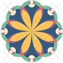 Mandala Flower Floral アイコン
