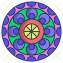 Mandala Budismo Mandala Dibujo De Flores Icono
