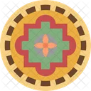 Mandala Pattern Ornament Icon