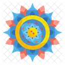 Mandala-Blume  Symbol