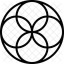 Circulos Mandala Geometria Sagrada Ícone