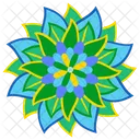 Mandala Iconography Colors Icon