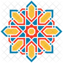 Mandala Islamico Mandala Decoracion Icono