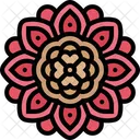 Mandalas Flower Ornament Icon