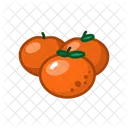 Mandarin Fruits Fruite Icon