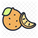 Mandarin Fruit Food Icon