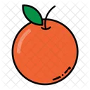 Mandarin Orange Fruit Healthy Icon