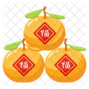 Mandarin Oranges Citrus Icon