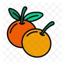 Mandarin Oranges Fruit Tradition Icon