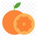 Fruta Naranja Comida Icono