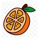 Mandarina Fruta Fresca Icono