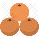 Mandarina Fruta Citricos Icono
