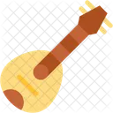 Mandolin Folk Musical Instrument Icon