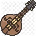 Mandolin Folk Guitar Icon