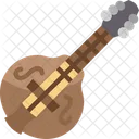 Mandolin Folk Guitar Icon