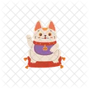 Maneki Neko Cat Icon