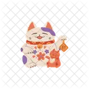 Maneki Neko Cat Icon