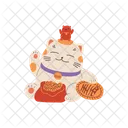 Maneki Neko Cat Icon