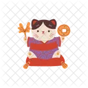 Maneki Neko Cat Icon