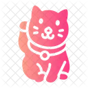 Maneki Neko Cat Japanese Icon