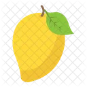 Manga Fruta Amarelo Ícone