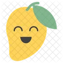 Emoji De Manga Emoticon De Fruta Emocao Ícone