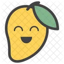 Emoji De Manga Emoticon De Fruta Emocao Ícone