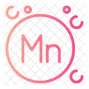 Manganese Chemistry Science Icon