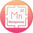 Manganese Preodic Table Preodic Elements Icon