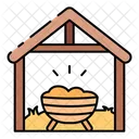 Manger Hay Crib Icon