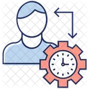 Gestione Del Tempo Manager Efficienza Icon