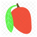 Mango Vegetarian Fruit Icon