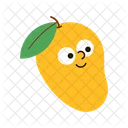 Mango Character Ripe Mango Icon