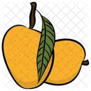 Mango Fruit Yellow Fruit Icon