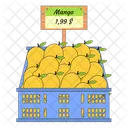 Mango Fruit Fruit Basket Icon