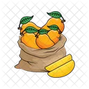 Mango Bag Fruit Icon