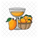 Mango Juice Food Icon