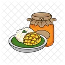 Mango arroz pegajoso  Icono