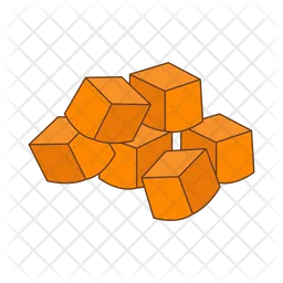 Mango cube  Icon