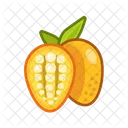 Mango Cut Fruits Fruite Icon