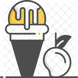 Mango Ice Cream  Icon