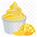 Mango Ice Cream Mango Flavor Mango Icon