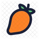 Mango Fruit Organic Icon