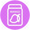 Mango Jam Mango Flavor Jar Of Jam Icon