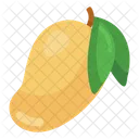 Mango Organico Comida Sana Fruta Organica Icono