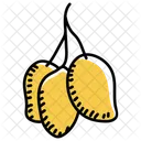 Frutas Mangos Comestibles Icono